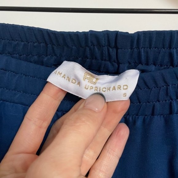 Amanda Upricard Silk Track Pants Size Small - Picture 6 of 7